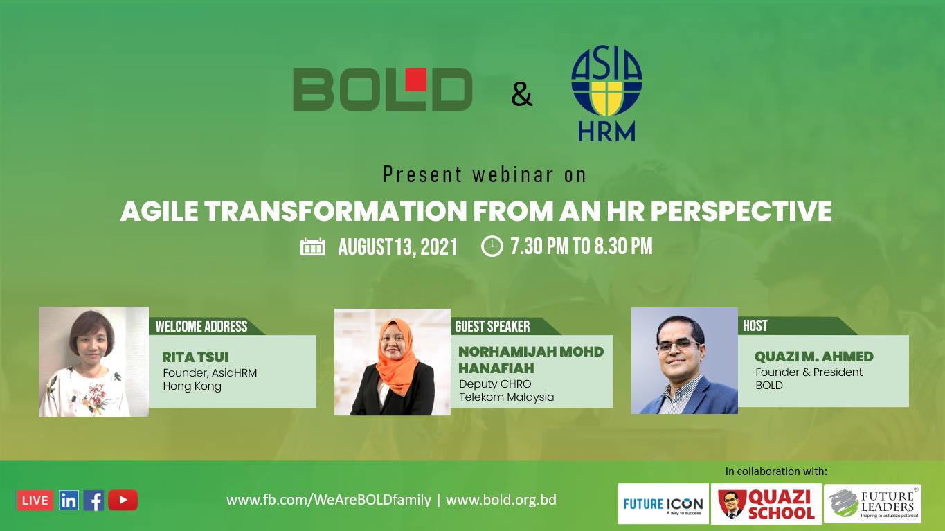 Webinar on "Agile Transformation: HR Perspective"